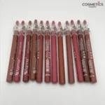 12 Pcs Flarmar Nude Matte Color Lip Pencils
