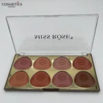 Miss Rose Makeup 8 Color Blush Bright Shimmer Powder
