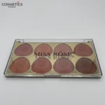 Miss Rose Makeup 8 Color Blush Bright Shimmer Powder - Image 2